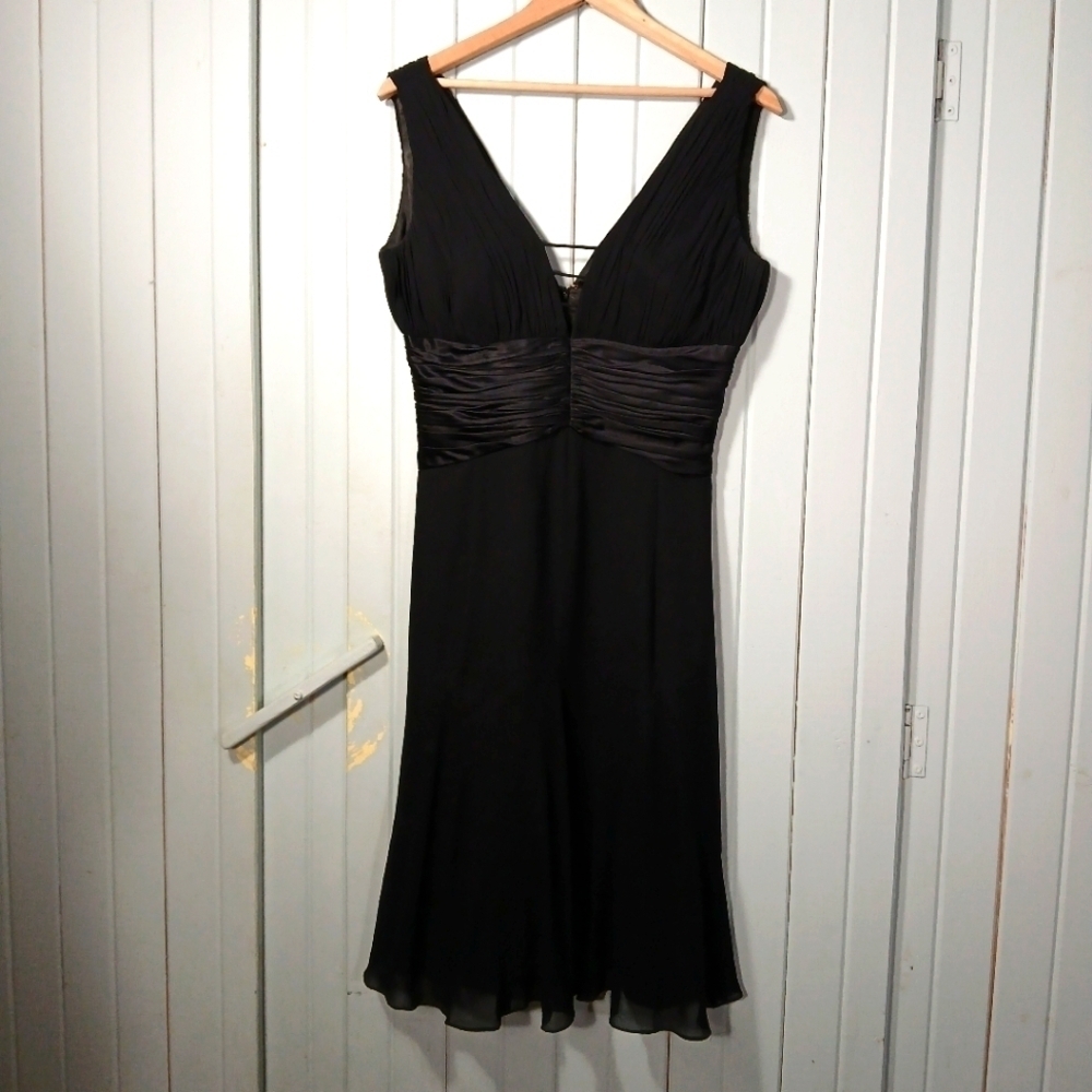 gilar new york silk cocktail dress